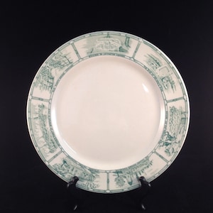 Ivory Walker China 4-48 Boston Historical Site 9-1/2" Plate