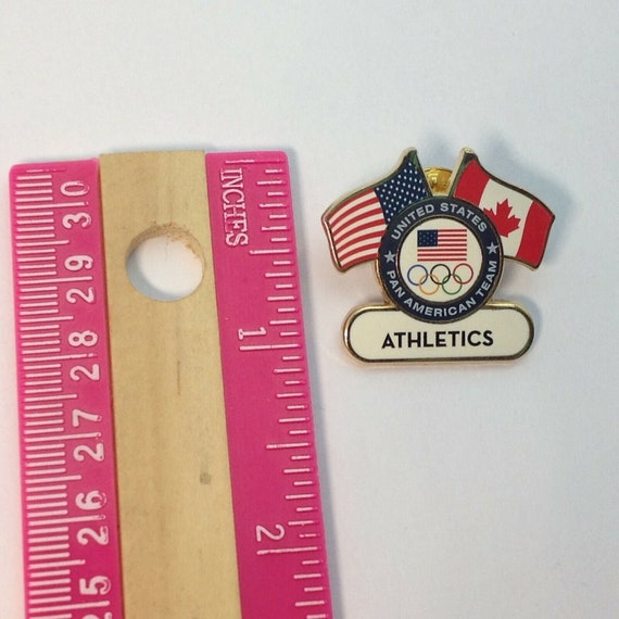 United States Pan American Team Athletics Pin - image 3