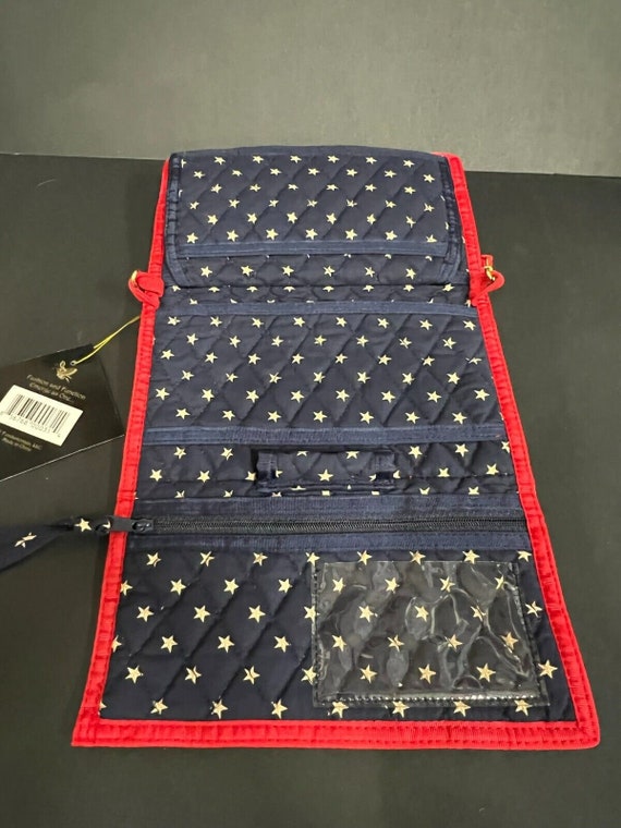 Fundamentals Red White and Blue Stars Quilted Cro… - image 5