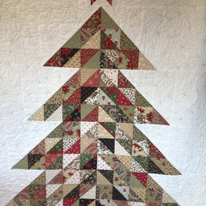 Quilt Patchwork Christmas Tree - Etsy