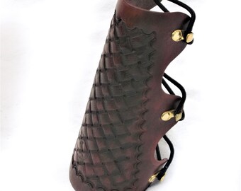 Black Studded Leather Bracer Arm Guard at Rs 500/piece in Dehradun | ID