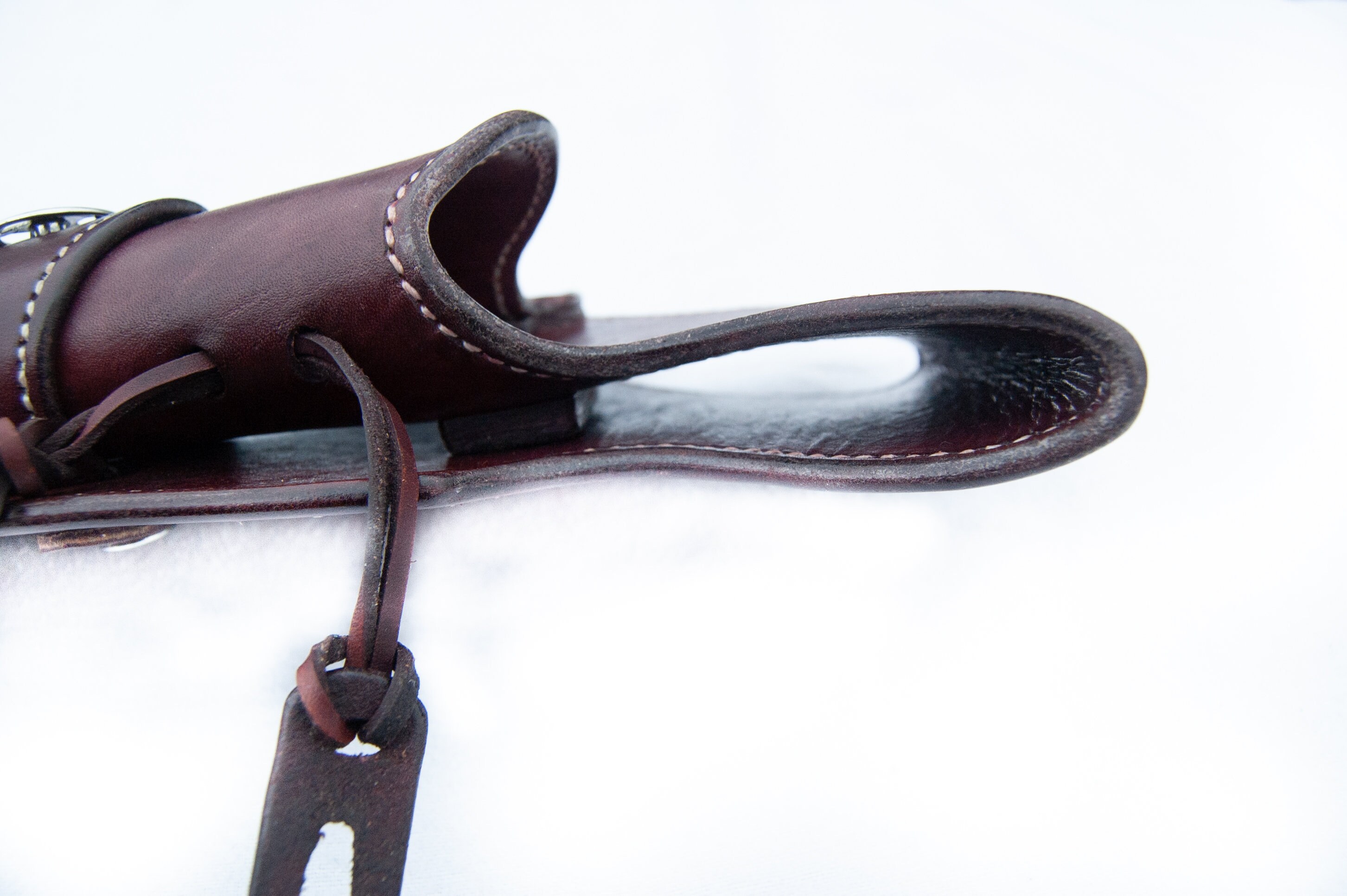 The Highwayman Leather Holster, Western Pistol holster, single action