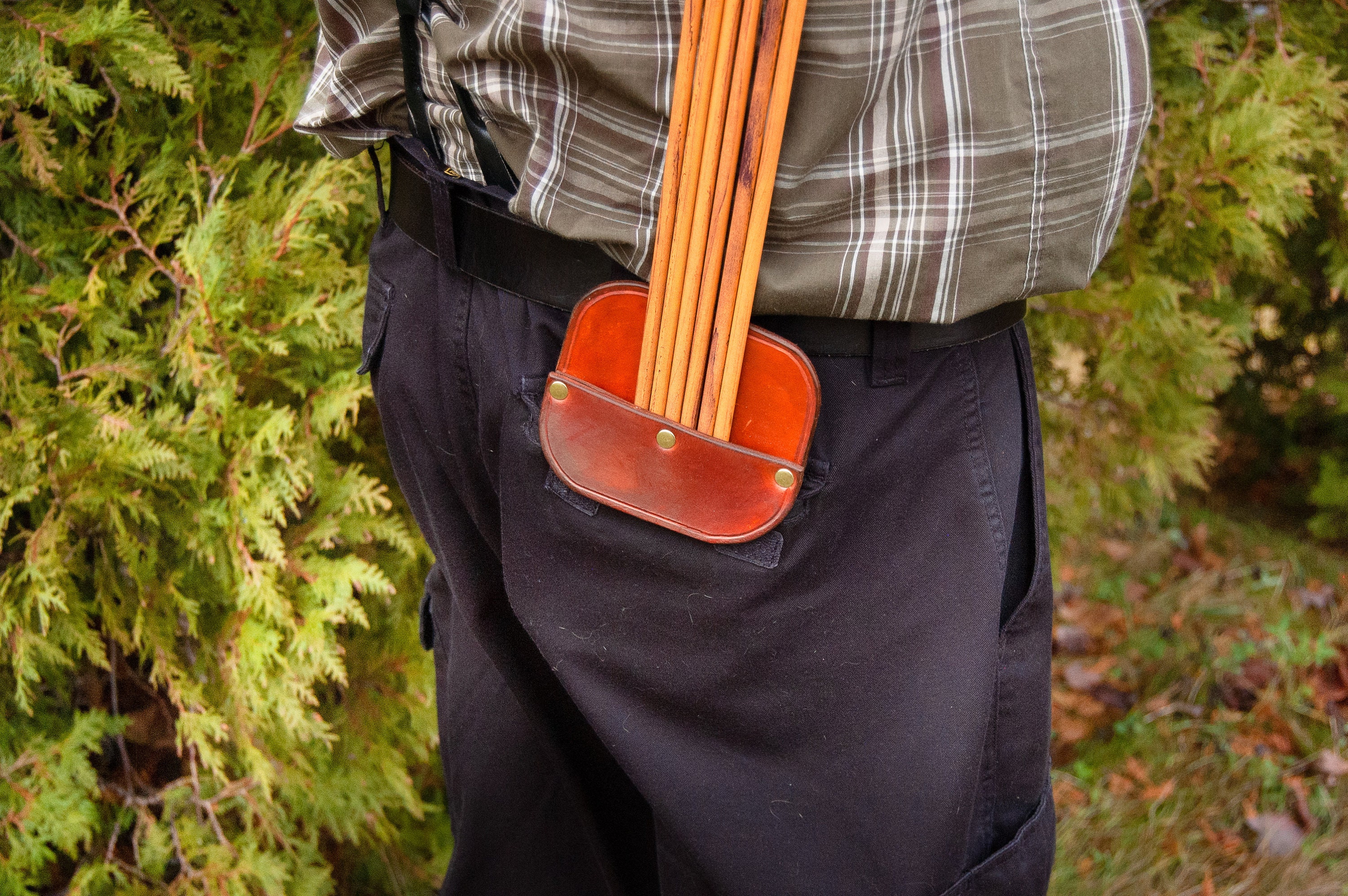 Leather POCKET Quiver Archery Quiver Arrow Quiver is quick Etsy