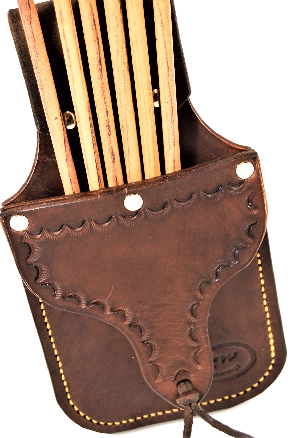 Leather POCKET Quiver Archery Quiver Arrow Quiver for Etsy