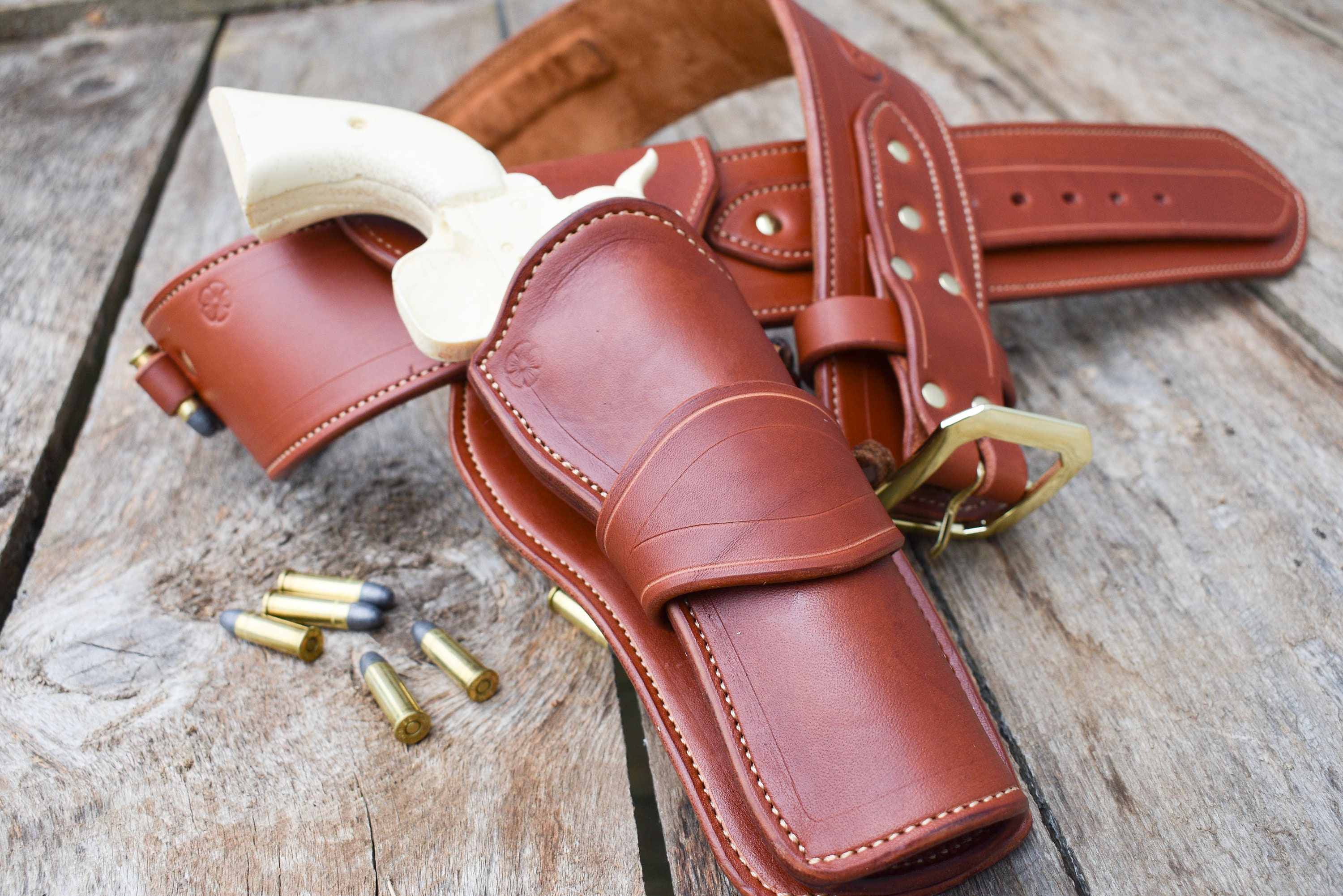 The Thamesville Marauder Leather Gun Belt Western Gun Belt Etsy Canada