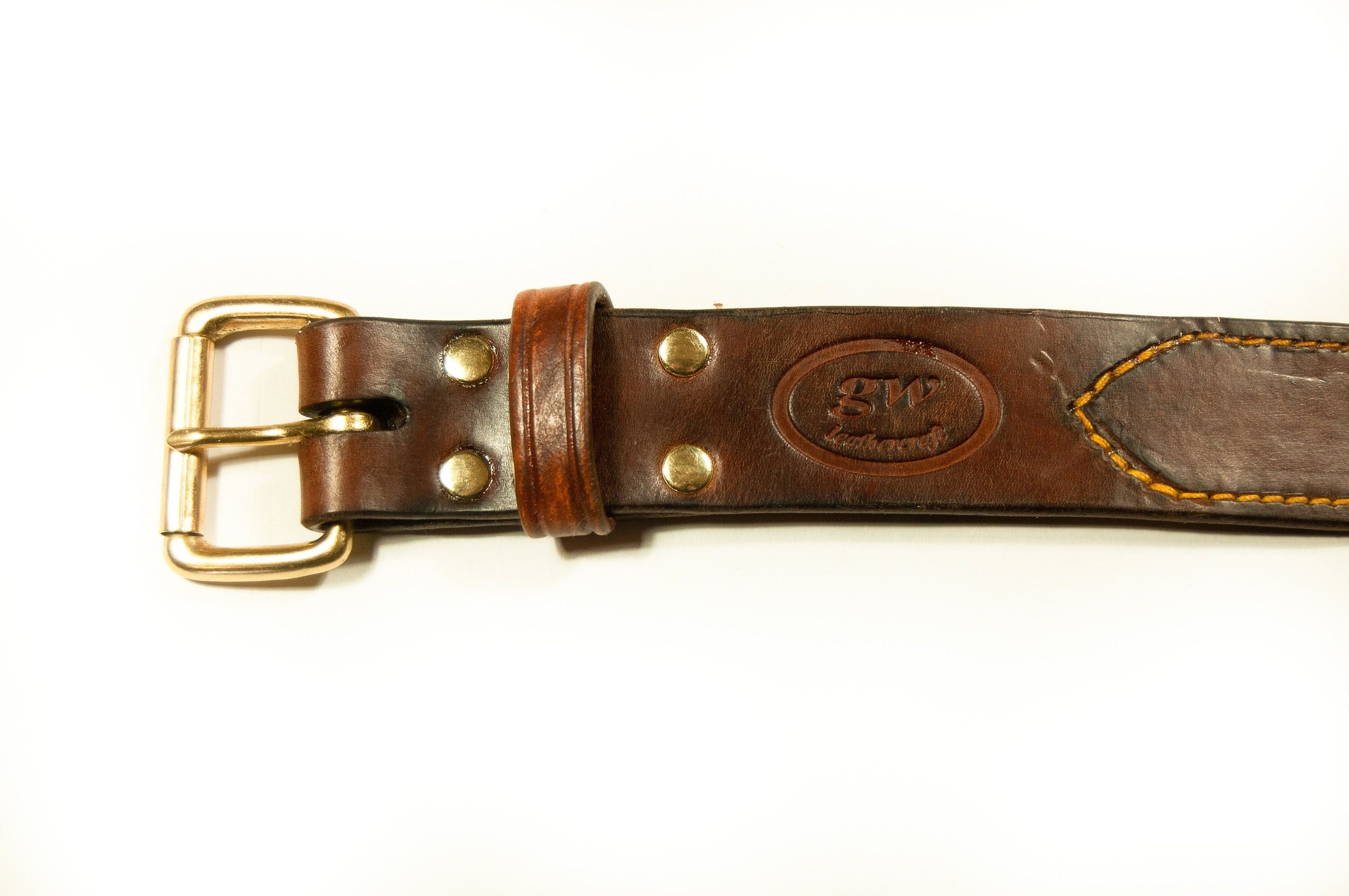 Leather Gun Belt Heavy Duty Men's Belt lined gun belt Etsy