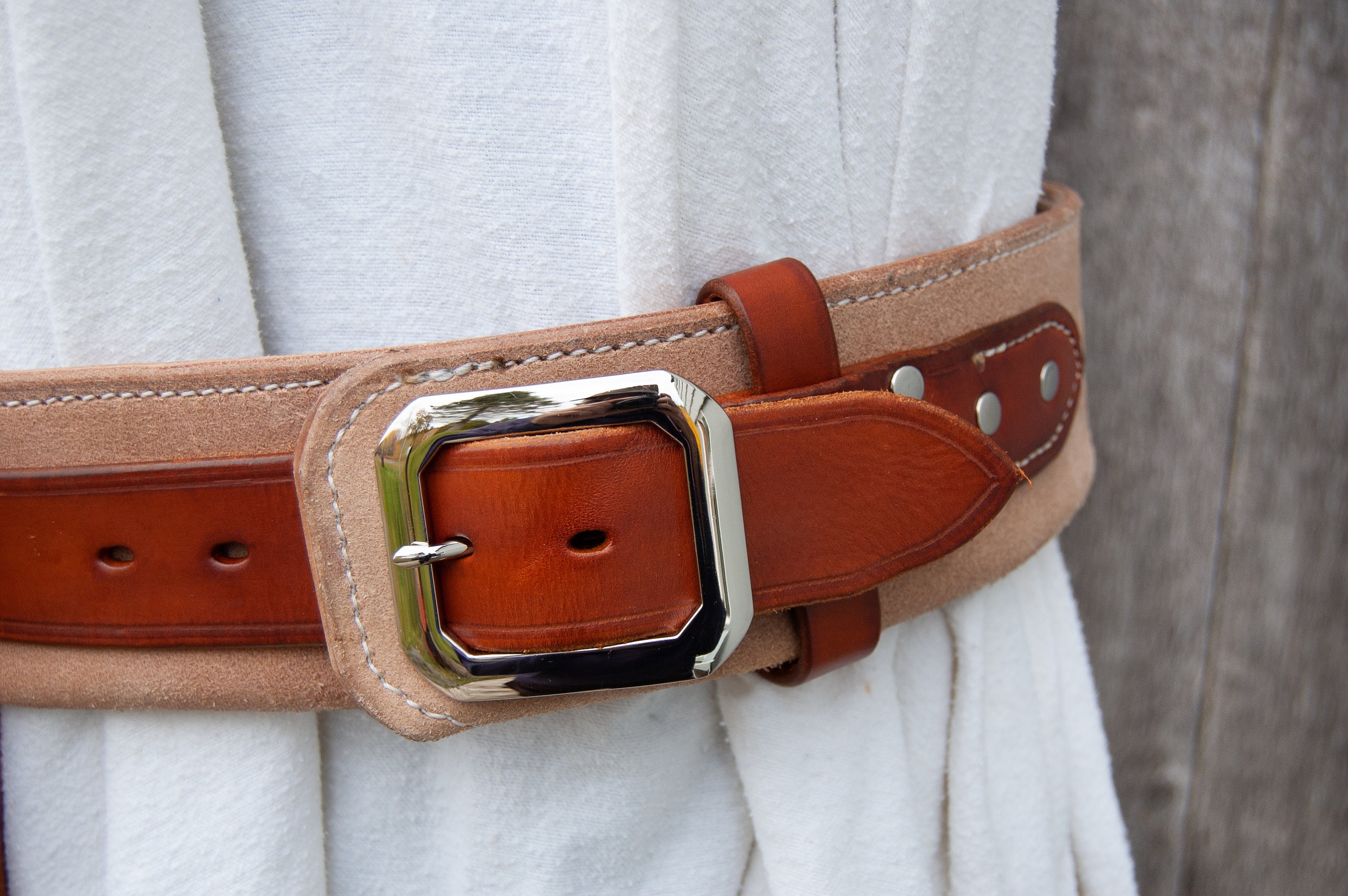 The Shootist Leather Gun Belt Western Money Belt with Fast Etsy