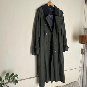 Burberry 80s Trench - Etsy Burberry 80s Trench - Etsy