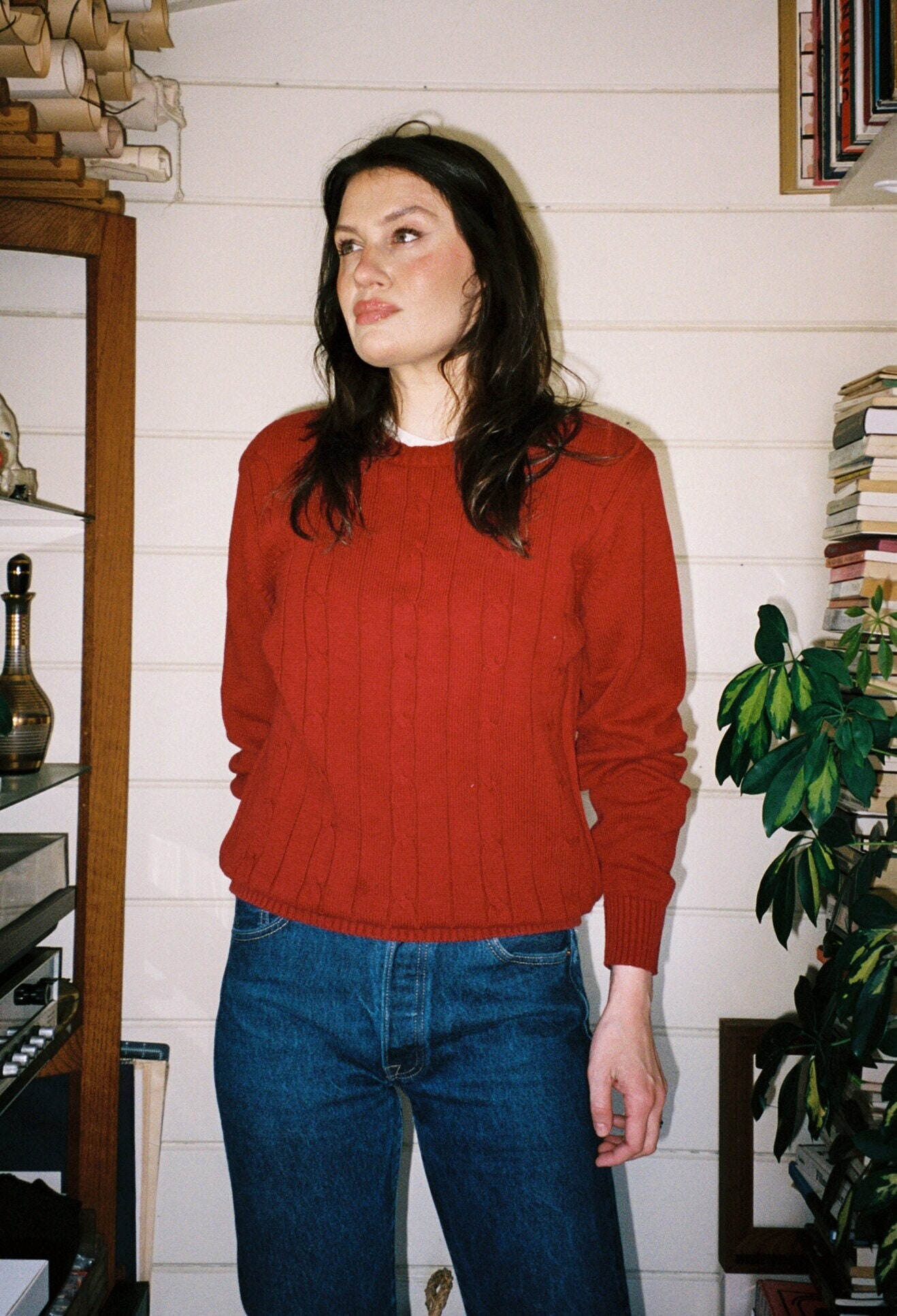 Oscar de la Renta, Vintage Oscar De La Renta Pullover Crewneck Sweater