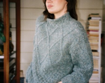 Vintage Express Tricot Knit Sweater
