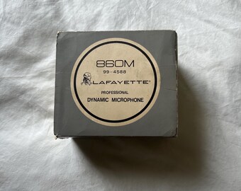 Vintage Lafayette 860M Professional Microphone