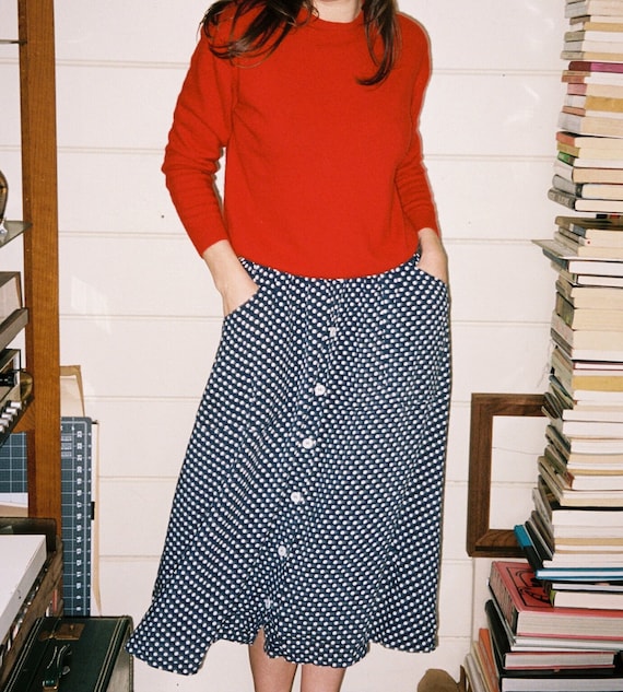 Ameri Vintage Many books skirt ameri vintage many books skirt