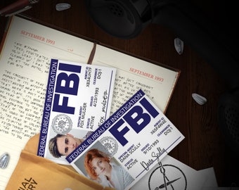 Fake Bureau of Investigations - Custom Cosplay ID Card