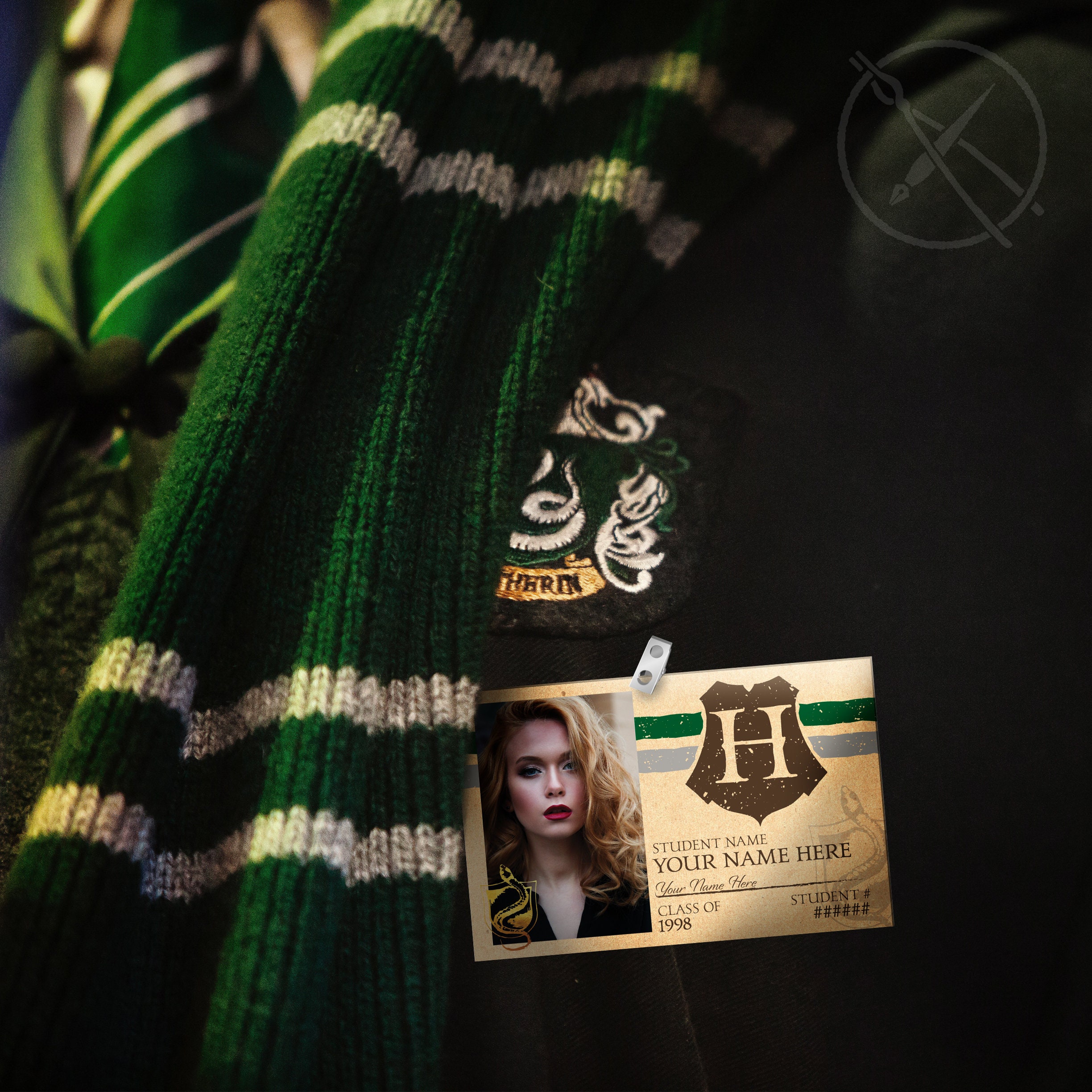 Slytherin Id Card