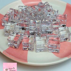 Fake Ice Cubes- Embellishment -Fake Bake-Craft-Supplies