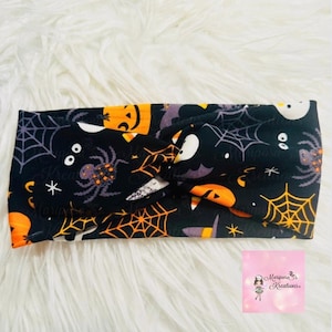 Halloween Twist Headband-For Her-Hair Accessory-Stretchy Turban-Accesories-Headband-Soft and Stretchy fabric-Festive Design