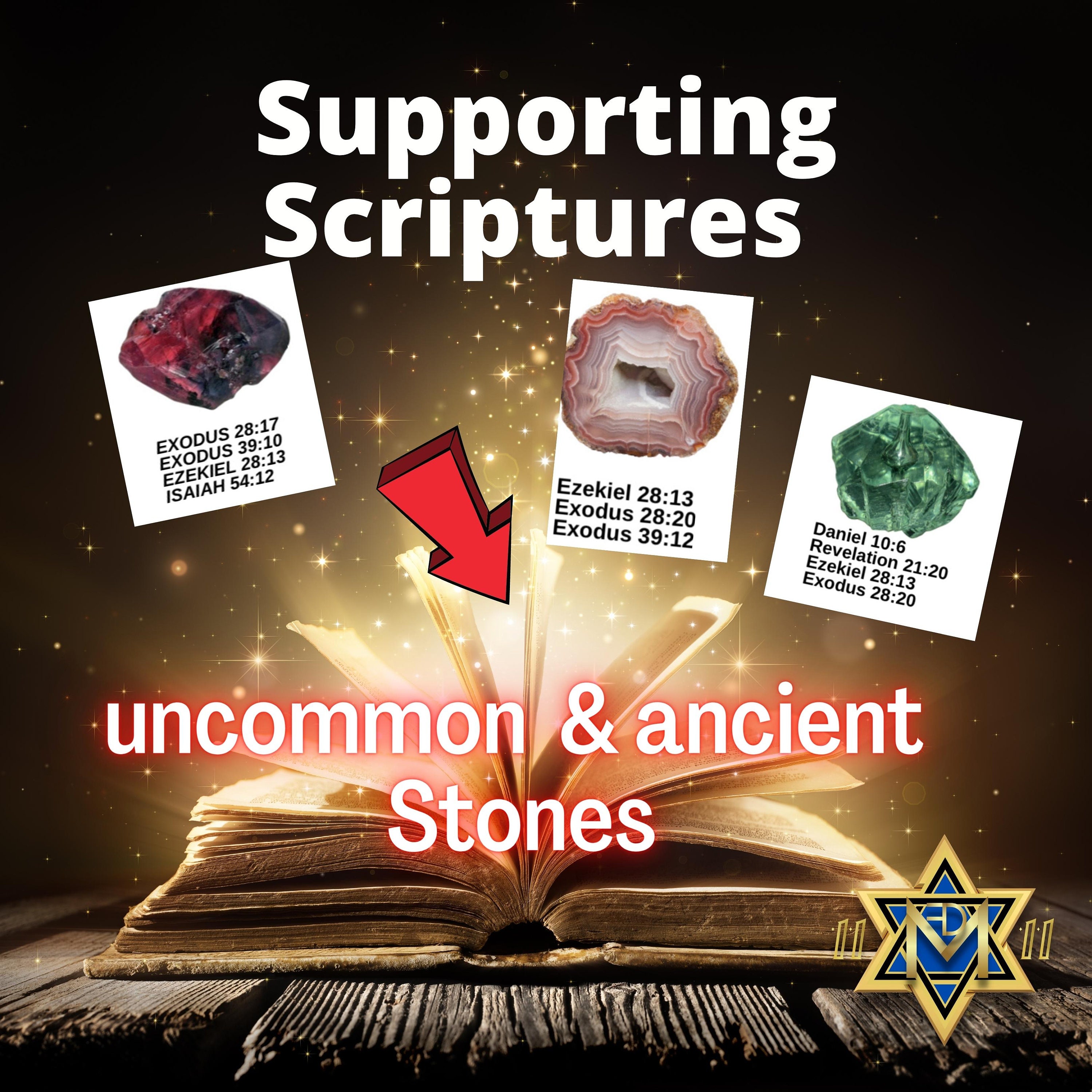 Printable Crystals & Stones in the Bible Magic in the Bible Etsy