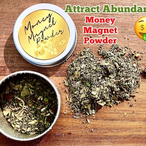 Money Magic Powder | Candle Dressing, Floor Sweep & More | Call Abundance