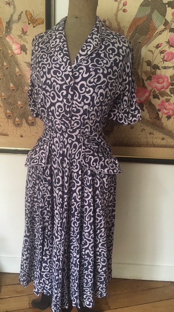 Authentic French dress 1940