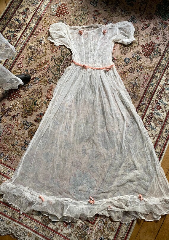 Authentic bridesmaid dress 1920