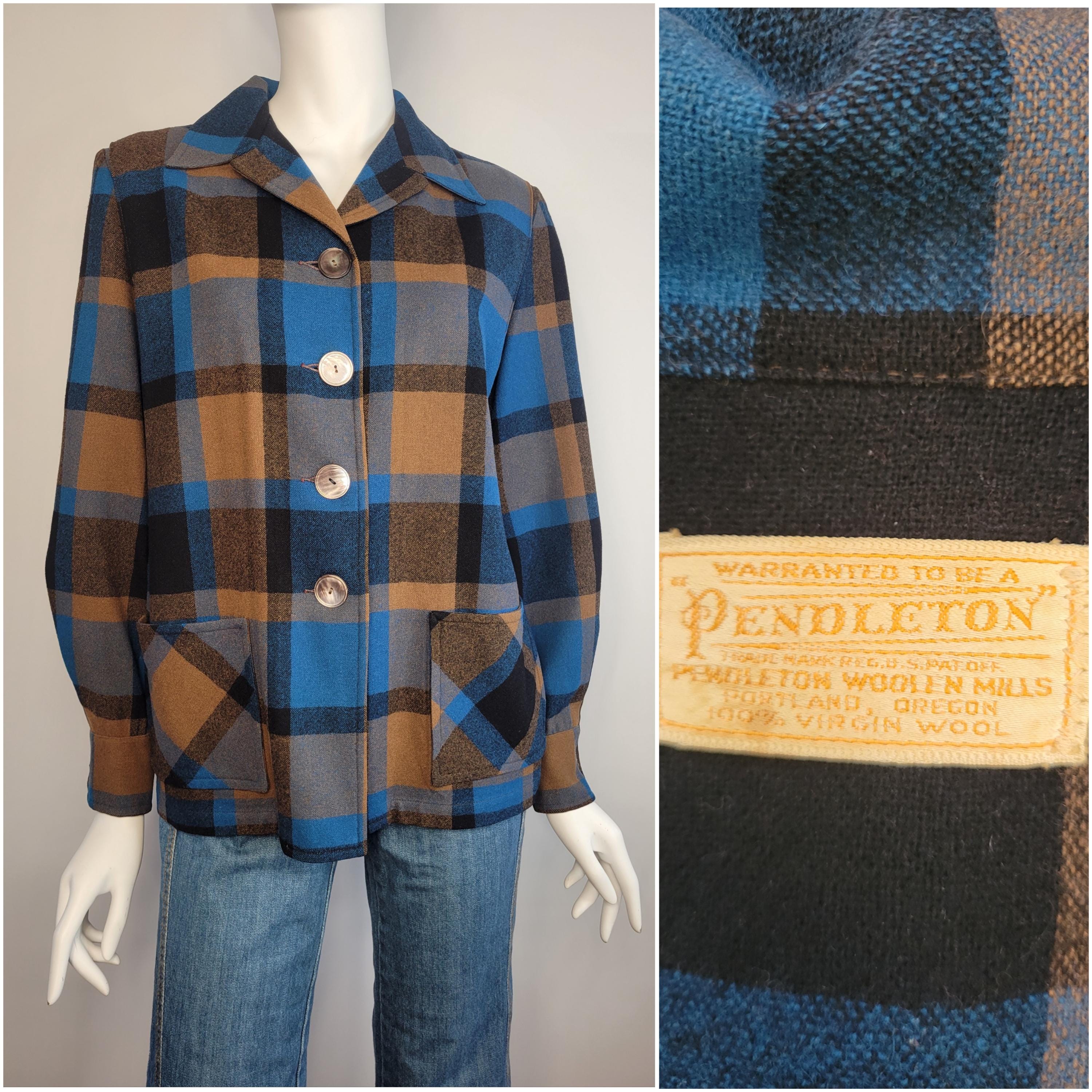 1950s Pendleton Coat - Etsy 1950s Pendleton Coat - Etsy