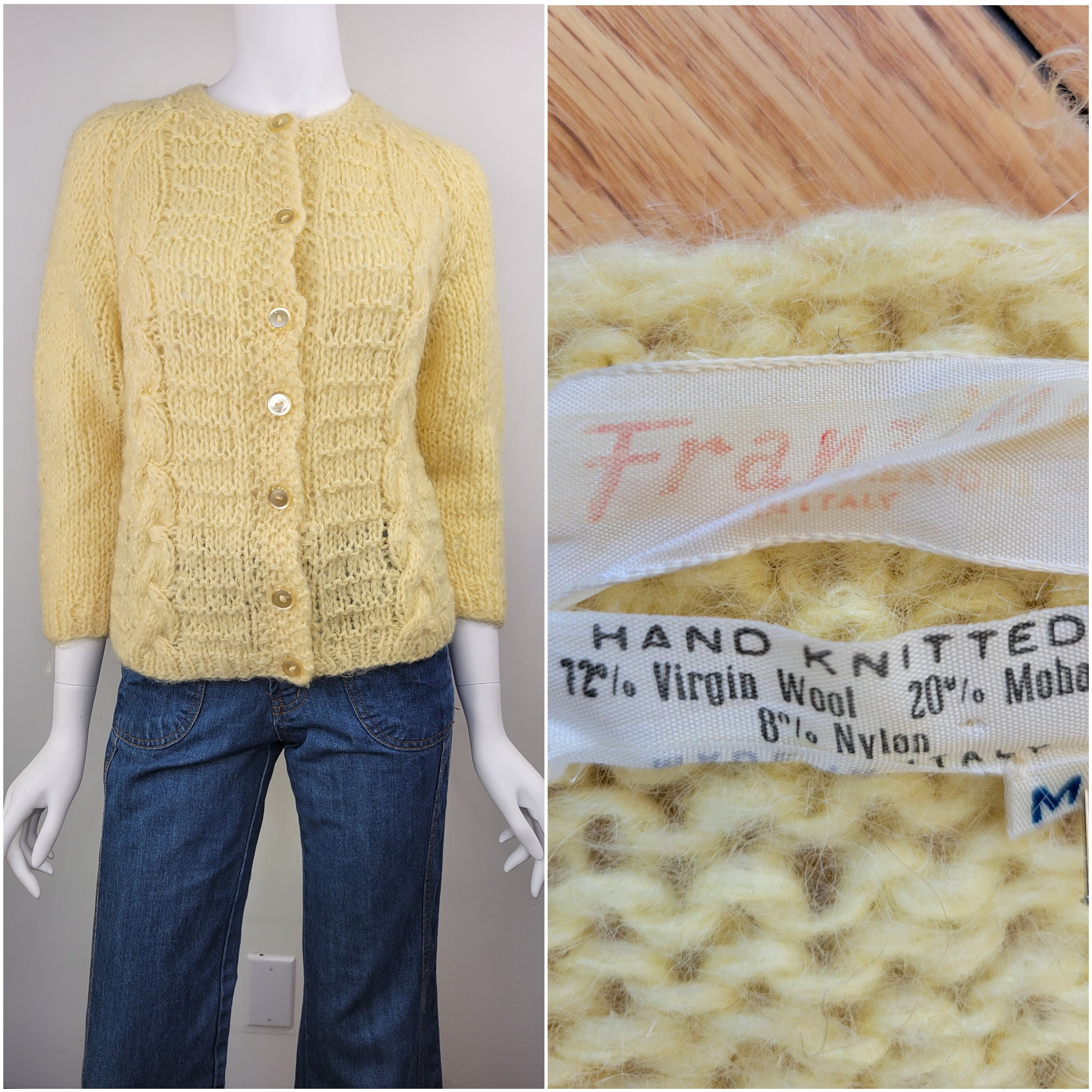 Vintage 1960s Mohair Cardigan Hand Knit by Franzini Italy Size S-M / 60s Italian Mohair Cardigan 1960s Wool Mohair Cardigan Small S Medium M - Etsy UK Vintage 1960s Mohair Cardigan Hand Knit by Franzini Italy Size S-M / 60s Italian Mohair Cardigan 1960s Wool Mohair Cardigan Small S Medium M - Etsy UK