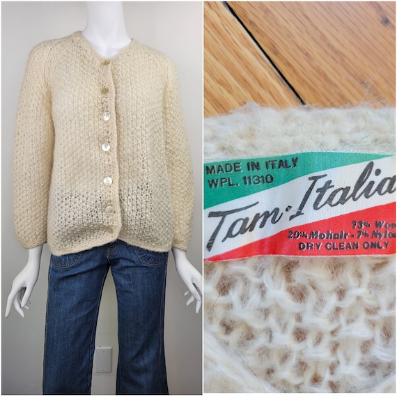 60s mohair cardigan - Gem