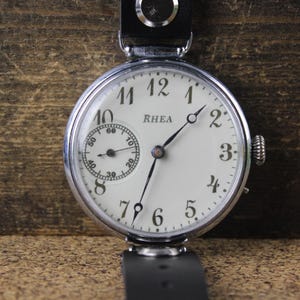 RHEA Erhardt & Mentha VINTAGE Swiss Watch Marriage Mechanical Working
