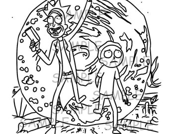 Free Free 142 Free Rick And Morty Svg Files SVG PNG EPS DXF File