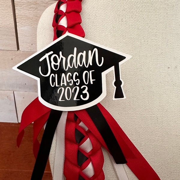 Personalized Graduation Cap Tag - ADD ON/Cap Only