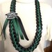 Class of 2022 Graduation Lei | 5/8” Satin Braided Ribbon Lei 
