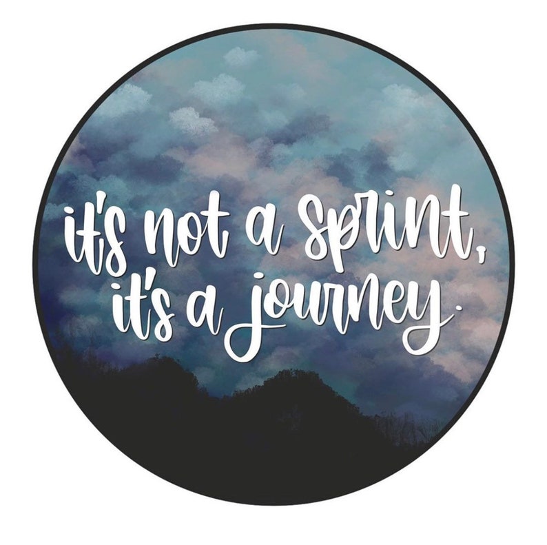 Vinyl sticker set motivational quotes | Etsy