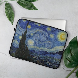 The Starry Night by Vincent Van Gogh Laptop Bag Sleeve 13&quot; 15&quot;