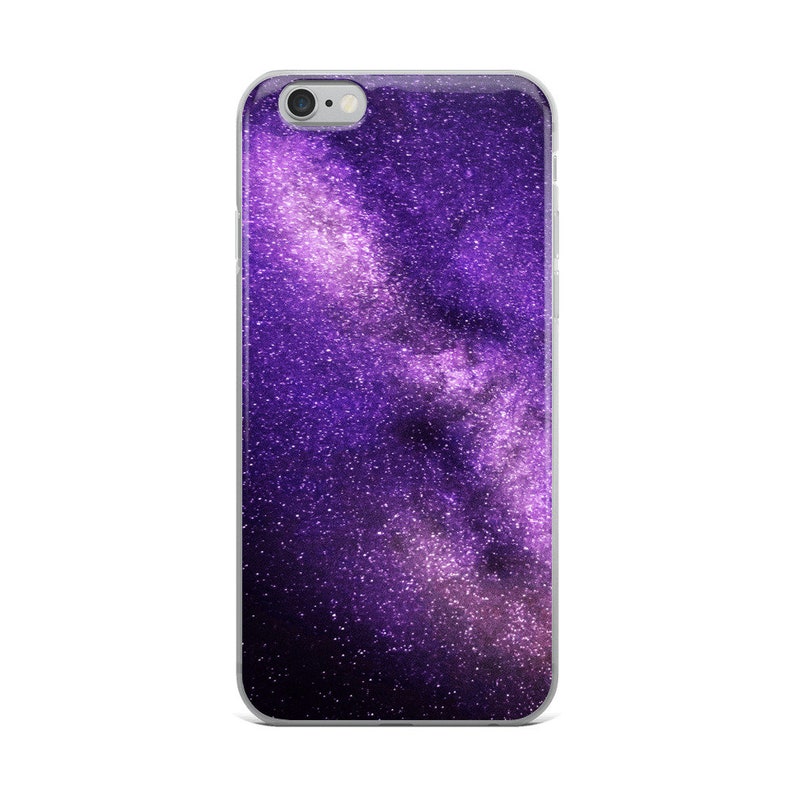 Purple Nebula Phone Case Samsung Galaxy iPhone image 1