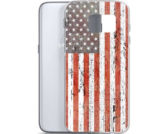 Distressed American Flag Phone Case – iPhone - Samsung Galaxy