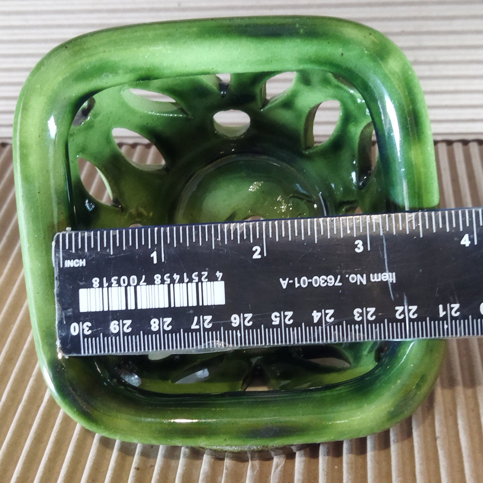 A Set of Ceramic Pots for Orchids 2 Saucers. Exclusive Etsy UK