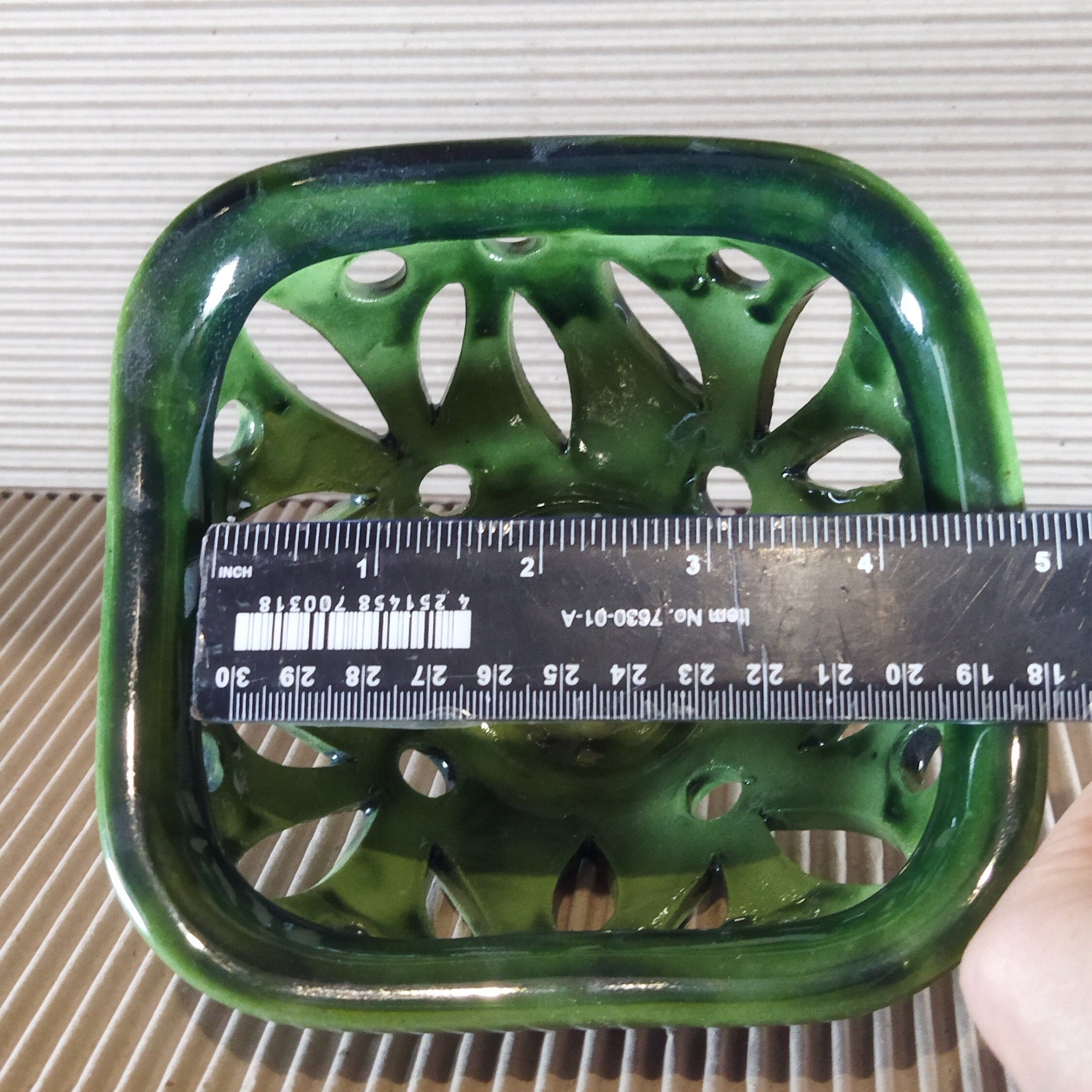 A Set of Ceramic Pots for Orchids 2 Saucers. Exclusive Etsy UK