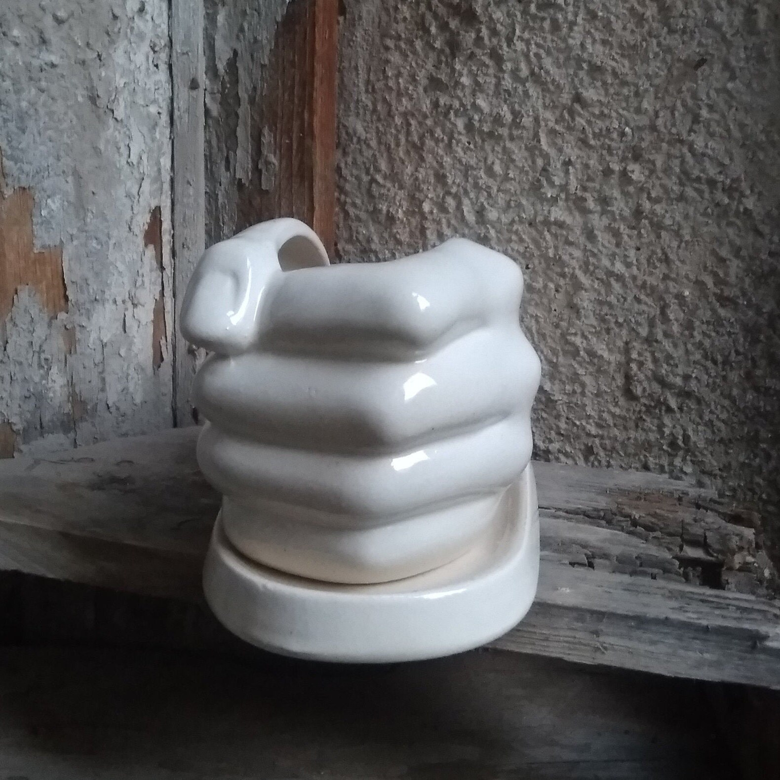 Ceramic pot In the shape of a hand PotHand The original Etsy