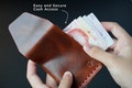 Grain Wallet Cards: Minimalist Wallet, Cards and Cash, Excellent Gift. Free Personalization product logo