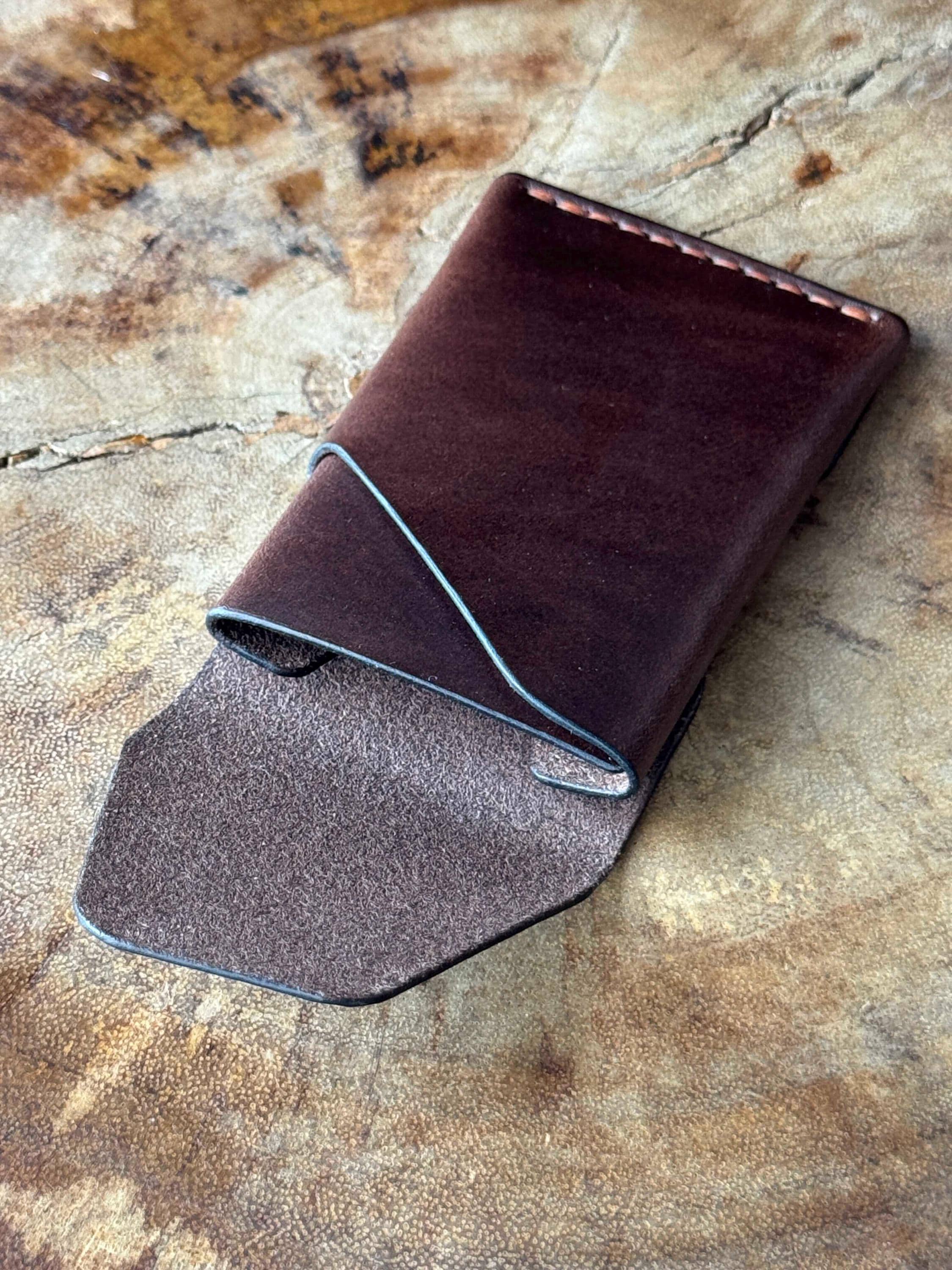 Grain Mini - Smallest Handmade Leather Wallet. - Etsy Canada