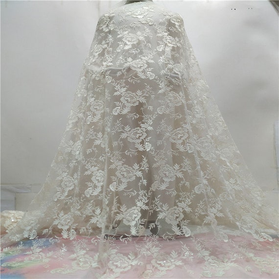Paillettes ivoire luxueux floral brodé dentelle bricolage,dentelle tissu pour robe bricolage,dentelle dentelle française,dentelle de bal d'étudiants,dentelle de mariage 7a73a7 Paillettes ivoire luxueux floral brodé dentelle bricolage,dentelle tissu pour robe bricolage,dentelle dentelle française,dentelle de bal d'étudiants,dentelle de mariage 7a73a7