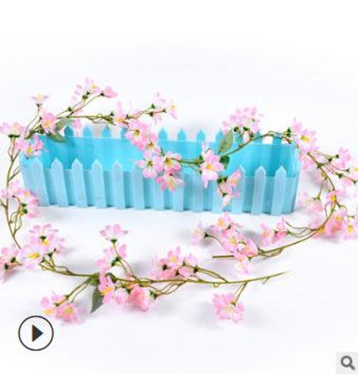 Artificial Silk Winter Jasmine Flower Vine Hanging Decoration Etsy