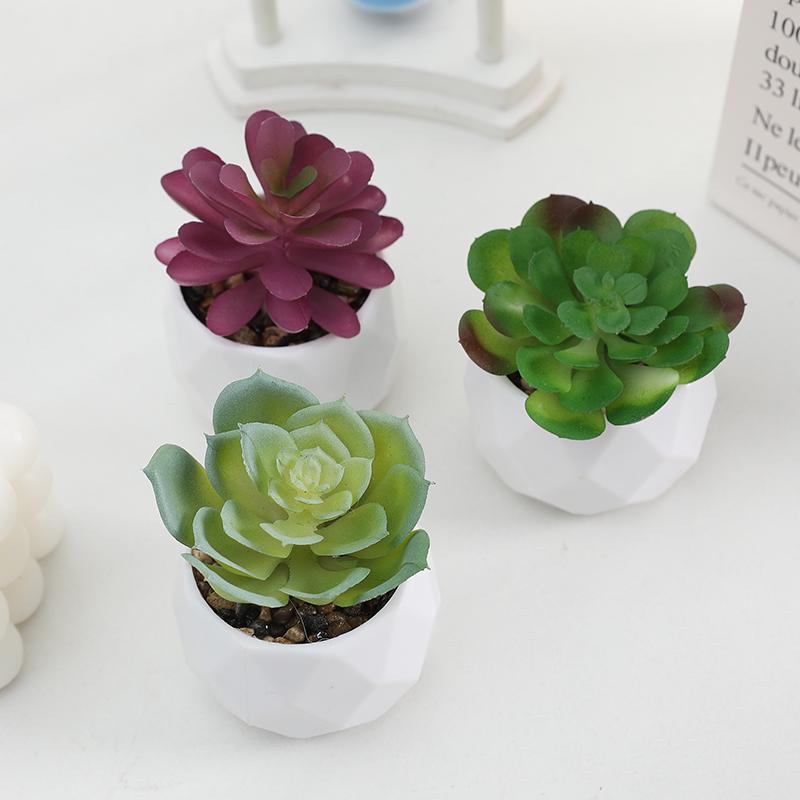 Artificial Flower Fake Plants Home Decoration ,simulated Succulent Potted  Plant - Etsy