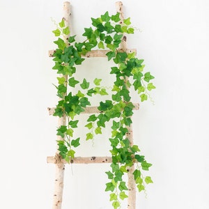 Pianta artificiale verde edera rampicante, decorazione da appendere alle pareti di casa, rampicanti artificiali verdi per matrimoni, decorazioni da parete per matrimoni