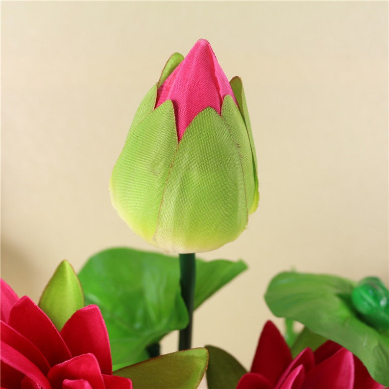Artificial Lotus Flower Bouquets for Wedding DecorWedding Etsy