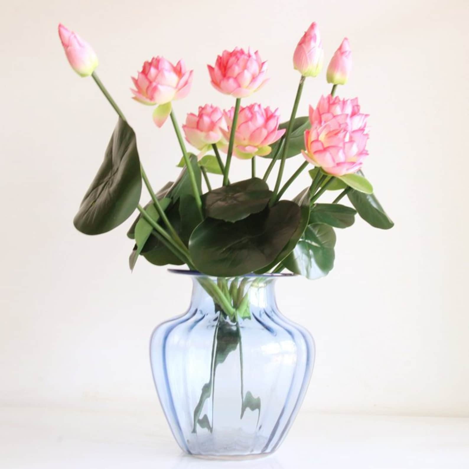 Artificial Lotus Flower Bouquets for Wedding Decorwedding Etsy Singapore