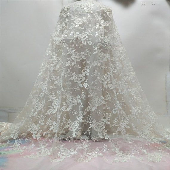 Paillettes ivoire luxueux floral brodé dentelle bricolage,dentelle tissu pour robe bricolage,dentelle dentelle française,dentelle de bal d'étudiants,dentelle de mariage 7a73a7 Paillettes ivoire luxueux floral brodé dentelle bricolage,dentelle tissu pour robe bricolage,dentelle dentelle française,dentelle de bal d'étudiants,dentelle de mariage 7a73a7