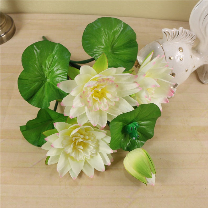 Artificial Lotus Flower Bouquets for Wedding DecorWedding Etsy