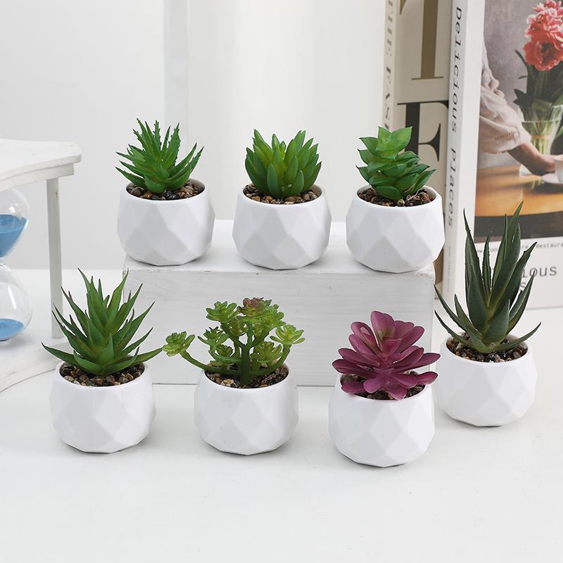 Artificial Flower Fake Plants Home Decoration ,simulated Succulent Potted  Plant - Etsy Denmark