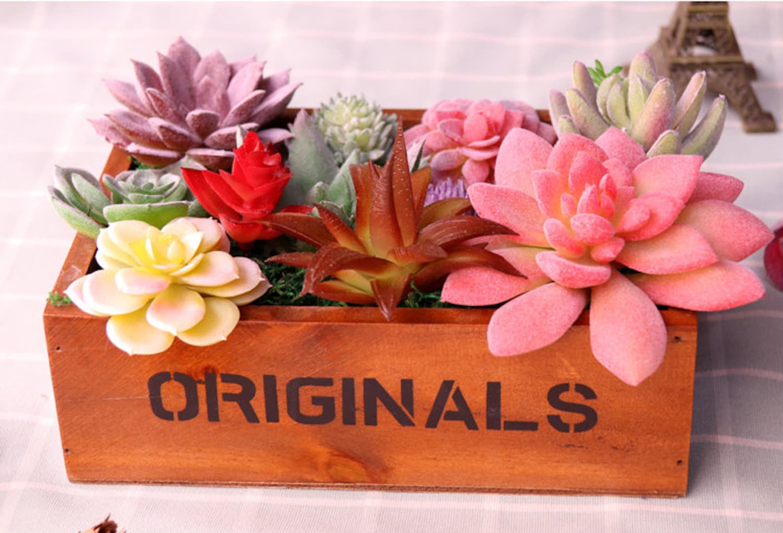 Artificial Flower Fake Succulent Plants for Home Etsy